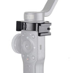 Hot Shoe Adapter Ring Microphone Mount for Zhiyun Smooth 4 Handle Gimbal Stabilizer Rode