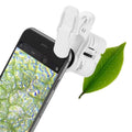 9595W1 60 Times Magnifying Glass Mobile Phone HD Microscope with Led Light Default Title