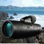 Outdoor HD Portable Monocular Binoculars Mobile Telescope Low-light Night Vision Monoscope Fishing Telescope, EK8510 8X42, EK8510 10X42, EK8510 10X50, EK8510 12X50