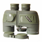 Bostron Telescope High-definition Navigation Floating 10X50 with Compass Waterproof Ranging Low Light Level Night Vision Binoculars, 10X50 10X50