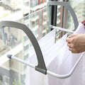 Multifunction Foldable Household Indoor Outdoor Balcony Telescopic Shelf Drying Racks Clothes Shoes Hanger, Drying Racks Drying Racks