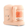 Multifunction Baby Food Cooking Maker Steamer Mixing Grinder Food Supplementary Machine EU Plug Pink
