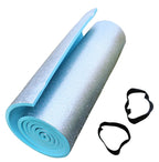 Thickened Single-sided Aluminum Film Outdoor Camping Picnic Mat Yoga Mat, 180x50cm 180x50cm