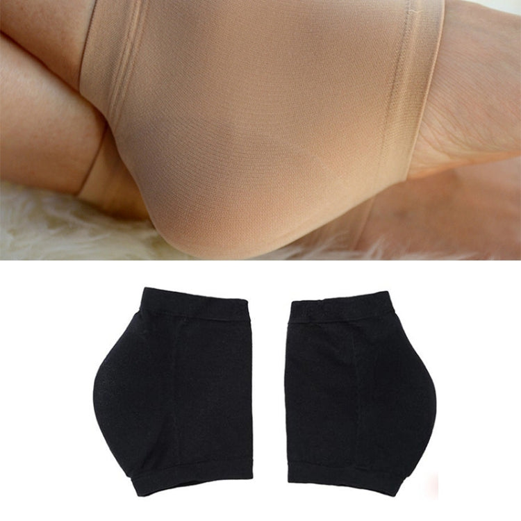 Winter Anti-cracking Silicone Moisturizing Heel Socks, One Pair, S Code (34-39), M Code (39-43), L Code (42-46) S Code (34-39) Black