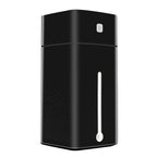 Ultrasonic Air Humidifier USB Essential Oil Aroma Diffuser LED Night Light Spray Mist Purifier, 1000ml Black