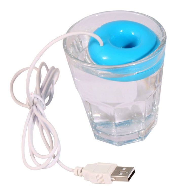 Donut Shape Mini USB Air Humidifier Aroma Diffuser Purifier, Donut Shape Blue, Donut Shape Pink, Donut Shape White Donut Shape Blue Blue