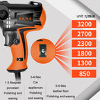 Car Beauty Sealing Glaze Polishing Machine Tile Repair Waxing Machine With Sponge Set, 220V EU Plug, 220V UK Plug, 110V US Plug