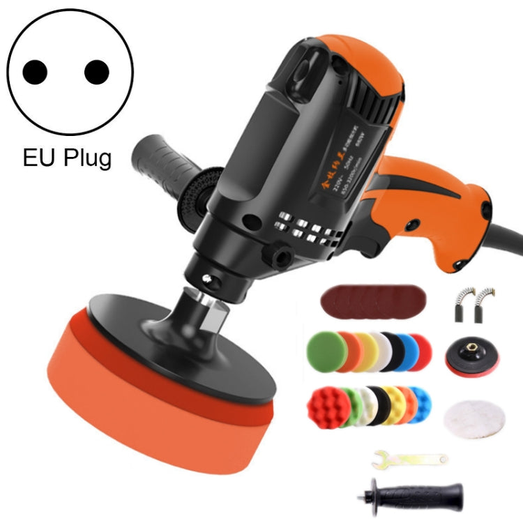 Car Beauty Sealing Glaze Polishing Machine Tile Repair Waxing Machine With Sponge Set, 220V EU Plug, 220V UK Plug, 110V US Plug 220V EU Plug