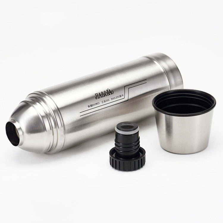 Outdoor Travel Household Stainless Steel Vacuum Insulation Pot, 1L – Durable Build, Easy to Use