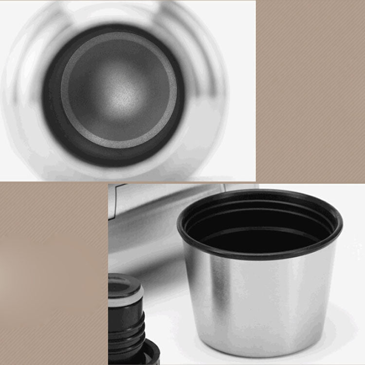 Outdoor Travel Household Stainless Steel Vacuum Insulation Pot, 1L – Durable Build, Easy to Use