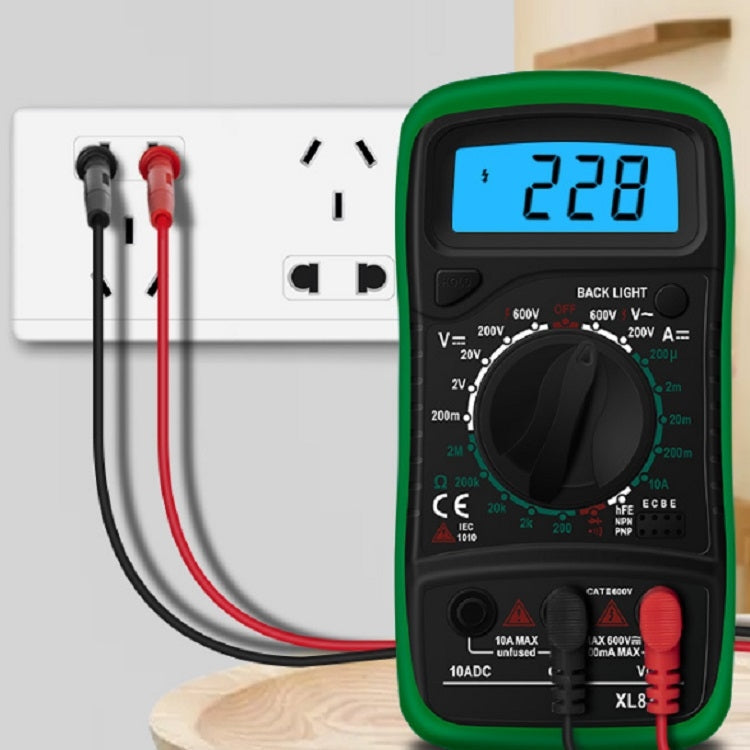 XL830L Portable Handheld Digital Multimeter Current and Voltage Test Meter – Durable Build, Easy to Use Default Title