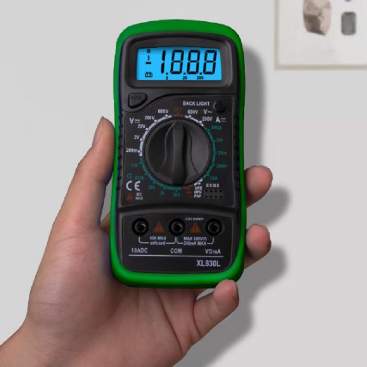 XL830L Portable Handheld Digital Multimeter Current and Voltage Test Meter – Durable Build, Easy to Use