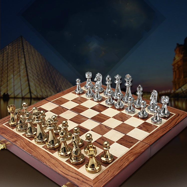 Zinc Alloy Simple European Chess Board Chess Set, European Chess Set European Chess Set