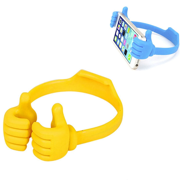 3 PCS Multifunction Universal Phone Holder Tablet PC Stand Lazy Bracket Yellow