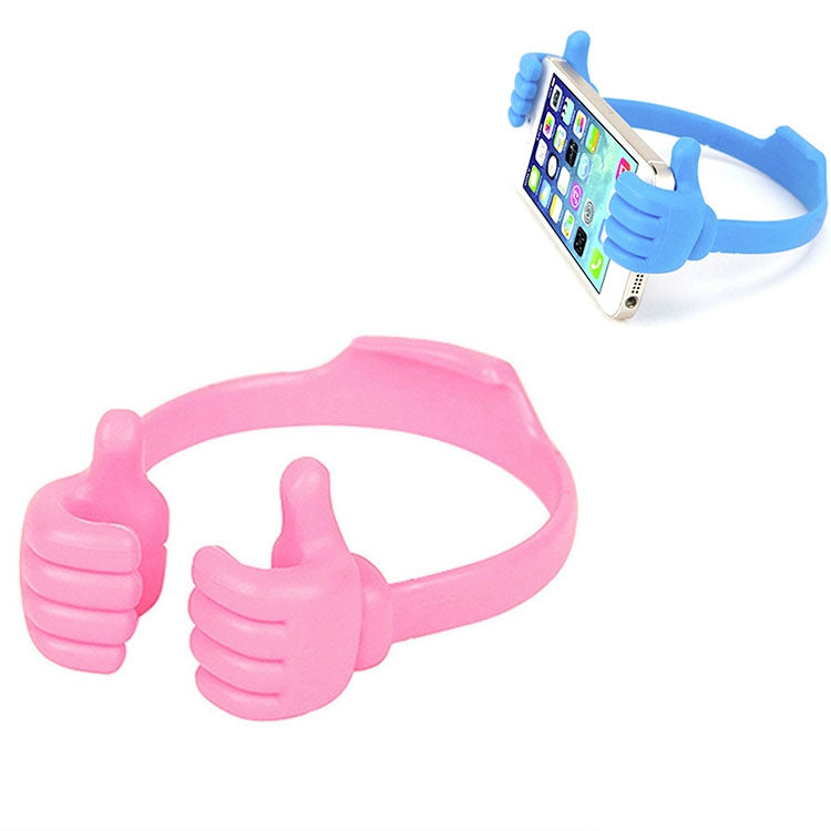 3 PCS Multifunction Universal Phone Holder Tablet PC Stand Lazy Bracket Pink
