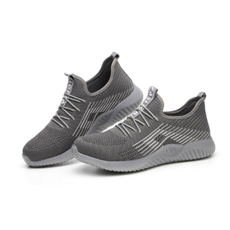 Men Tamper-proof Puncture Labor Insurance Work Shoes, 36, 37, 38, 39, 40, 41, 42, 44, 45, 46, 47, 48 36 Grey
