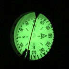 PW60 Watch-style Diving Compass Strong Magnetic Fluorescence Dial Corrosion-resistant Compass, PW60 Watch-style Diving Compass
