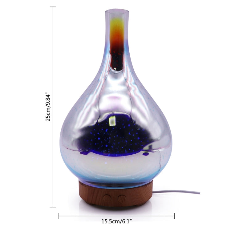 STB-XB10 3D Fireworks 7 Colors LED Night Light Air Humidifier Aroma Essential Oil Diffuser Mist Maker, US Plug, EU Plug, UK Plug, AU Plug