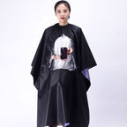 Waterproof Transparent and Visible Increase Haircut Cloth Adult Haircut, Waterproof Haircut
