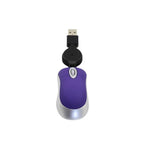 Mini Computer Mouse Retractable USB Cable Optical Ergonomic1600 DPI Portable Small Mice for Laptop – Durable Build, Easy to Use
