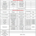 ZOYI ZT-S1 Intelligent Digital Multimeter Automatic Capacitance Ammeter, ZT-S1