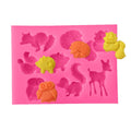 Animals Silicone Mold Cake Decorating Tools Pastry Baking Chocolate Soap Mold, Animals Shape Animals Shape