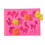 Animals Silicone Mold Cake Decorating Tools Pastry Baking Chocolate Soap Mold, Animals Shape Animals Shape