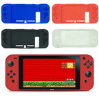Silicone Protection Case All-inclusive Rubber Cover for Switch Game Console(White)