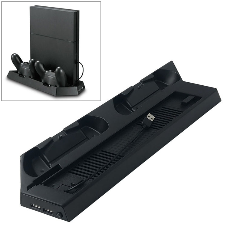 KJH PSLIM-03 Multi-function Host Bracket Cooling Fan Ultra-thin Machine Bracket Fan Charger for PS4 / SLIM Console, PSLIM-03 – Ultra-thin PSLIM-03