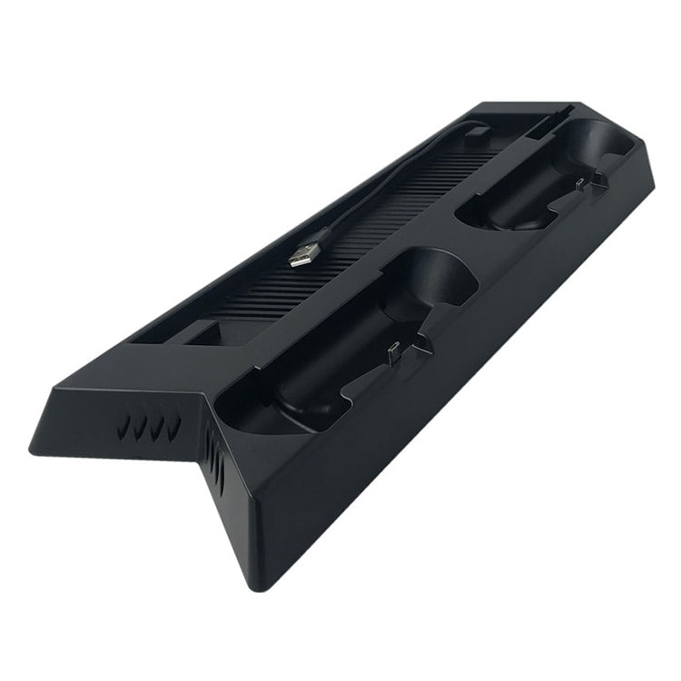 KJH PSLIM-03 Multi-function Host Bracket Cooling Fan Ultra-thin Machine Bracket Fan Charger for PS4 / SLIM Console, PSLIM-03 – Ultra-thin