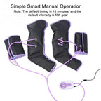 Air Wave Pneumatic Leg Massager Home Air Pressure Massager, UK Plug, US Plug, EU Plug