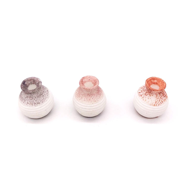 3 PCS / Set 1:12 Mini Doll House Scene Decoration Simulation Vases, Simulation Vases Simulation Vases