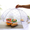 Lace Folding Dish Cover Mesh Cover Dish Dust-proof Printing Food Cover Fly-proof Cover Food Cover, Lace Folding Dish Cover Lace Folding Dish Cover