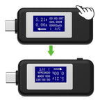 KEWEISI Multi-function Type-C / USB-C Tester Charger Detector Digital Voltmeter Ammeter Voltage Meters