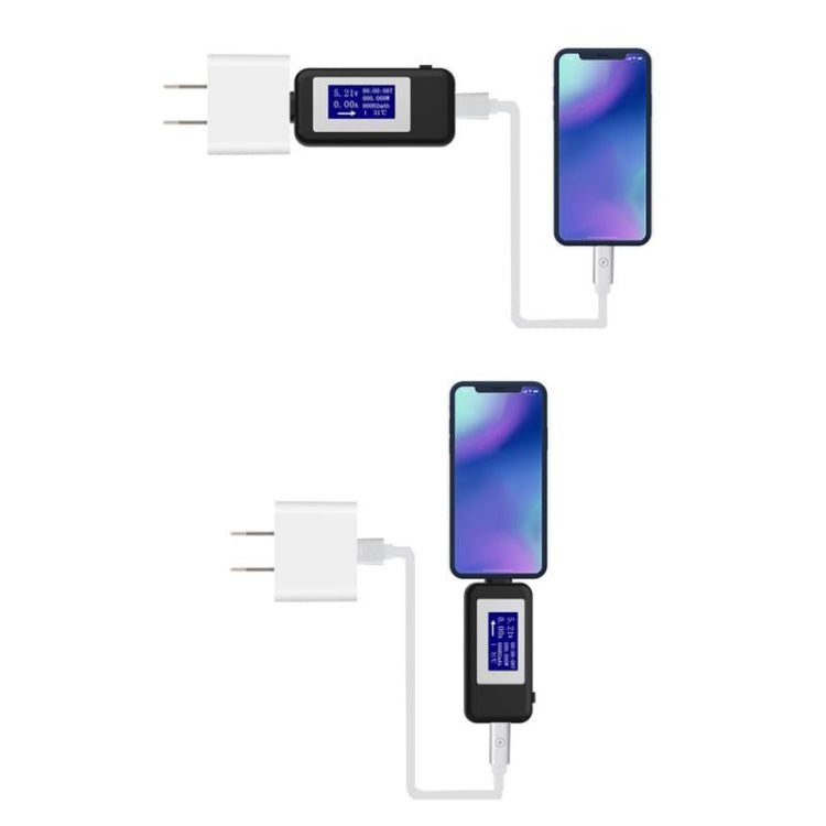 KEWEISI Multi-function Type-C / USB-C Tester Charger Detector Digital Voltmeter Ammeter Voltage Meters