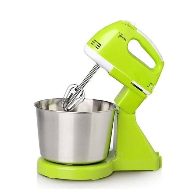 Portable Blender Electric Dough Cake Mixer Egg Whisk Baking Whipping Cream Machine Green