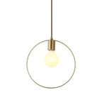 Simple Modern Aisle Copper Lamp, with 5W Three-color Light