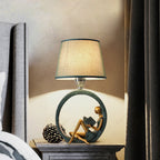 Modern Bedside Reading Statue Base Lamp Home Decoration, Button Switch 3W Yellow Light Bulb, Dimming Switch 3W Yellow Light Bulb, Remote Control Switch Dimming Bulb Button Switch 3W Yellow Light Bulb