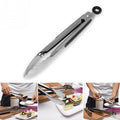 Stainless Steel Silicone Handle Kitchen Food Meat Barbecue Clip, 9 inch, 12 inch, 14 inch, 16 inch 9 inch