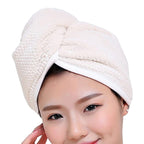 Womens Magic Quick Dry Bath Hair Drying Towel Cap Bathing Tool – Durable Build, Easy to Use