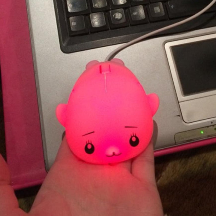 Cute Cartoon Wired Mouse Girl Office Home Laptop Mouse – Durable Build, Easy to Use