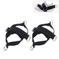 1 Pair Fitness Shoe Cover Pull Rope Fitness Equipment Straps, 1 Pair Pull Rope (Black) 1 Pair Pull Rope (Black)