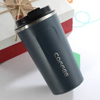 Smart Version Double Stainless steel 304 Coffee Mug Car Thermos Mug Travel Thermo Cup, 380ml Blue, 380ml Pink, 380ml White, 380ml Black, 380ml Green, 510ml White, 510ml Black, 510ml Green, 510ml Blue, 510ml Pink