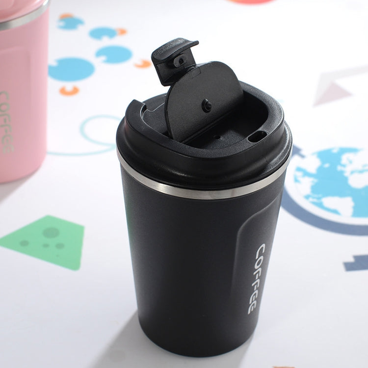 Smart Version Double Stainless steel 304 Coffee Mug Car Thermos Mug Travel Thermo Cup, 380ml Blue, 380ml Pink, 380ml White, 380ml Black, 380ml Green, 510ml White, 510ml Black, 510ml Green, 510ml Blue, 510ml Pink