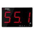 SNDWAY Wall-mounted 30~130dB Large Screen Digital Display Noise Decibel Monitoring Testers, SW525B with Storage + USB, SW526A 18 inch Display, SW525G with Storage + USB Green SW525B with Storage + USB