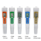 Kedida Protable LCD Digital Water Testing Measurement Pen, CT3030 Conductivity + Temp Meter, CT6322 PH Conductivity Temp Meter – Waterproof