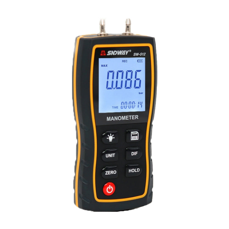 SNDWAY SW512 High Precision Digital Positive and Negative Differential Pressure Tester Default Title