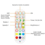 Bluetooth Suit Smart Music Sound Control Light Strip Non-waterproof 5050 RGB Colorful Atmosphere LED Light Strip With 24-Keys Remote Control, 5M 150 LEDs, 5M 300 LEDs, 10M 300 LEDs, 10M 600 LEDs, 15M 450 LEDs, 15M 270 LEDs