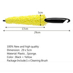 Universal Auto Car Accessories Car Rims Care Tire Wheel Washing Brush Plastic Handle Vehicle Wheel Cleaning Brush Washing Sponge, Wheel Cleaning Brush