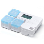 Portable Intelligent Plastic Storage Box Electronic Timing Reminder Medicine Boxes – Durable Build, Easy to Use